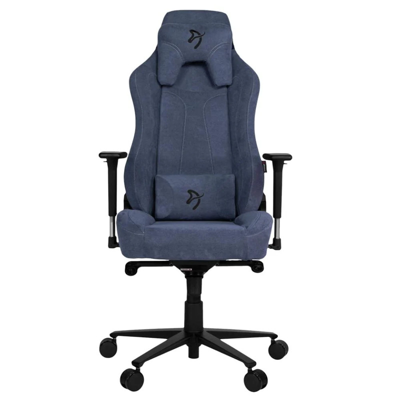 Arozzi  Vernazza Soft Fabric Gaming Chair - Black/Blue - كرسي